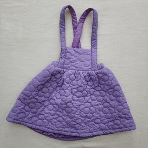 Purple floral dress kids girls 7